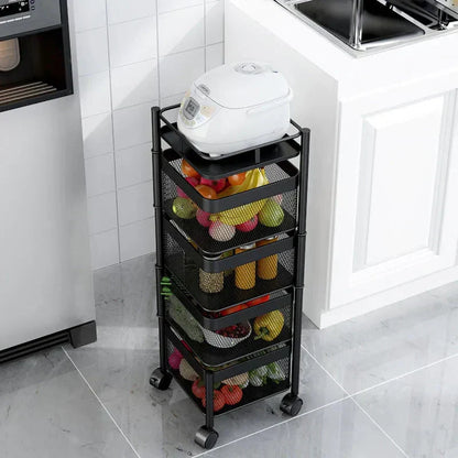 Premium Square Metal Trolley