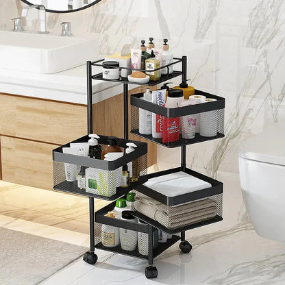 Premium Square Metal Trolley