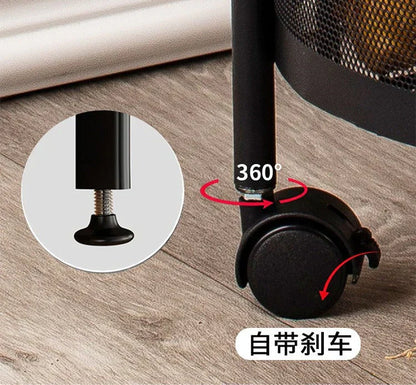 Premium Square Metal Trolley