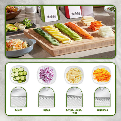 5 In 1 Vegetable Cutter Chopper-Vertical Vegetable Cutter 🔥