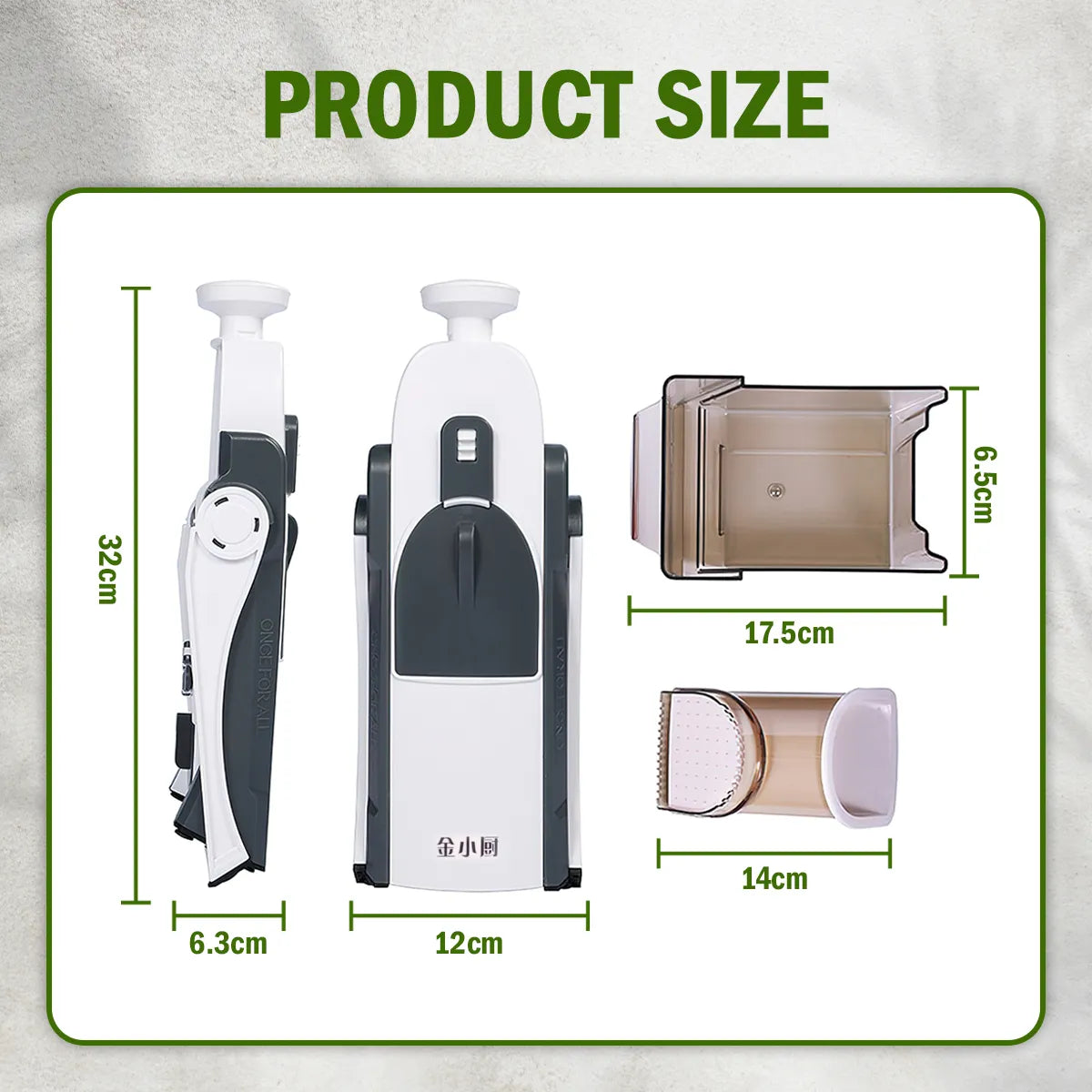 5 In 1 Vegetable Cutter Chopper-Vertical Vegetable Cutter 🔥