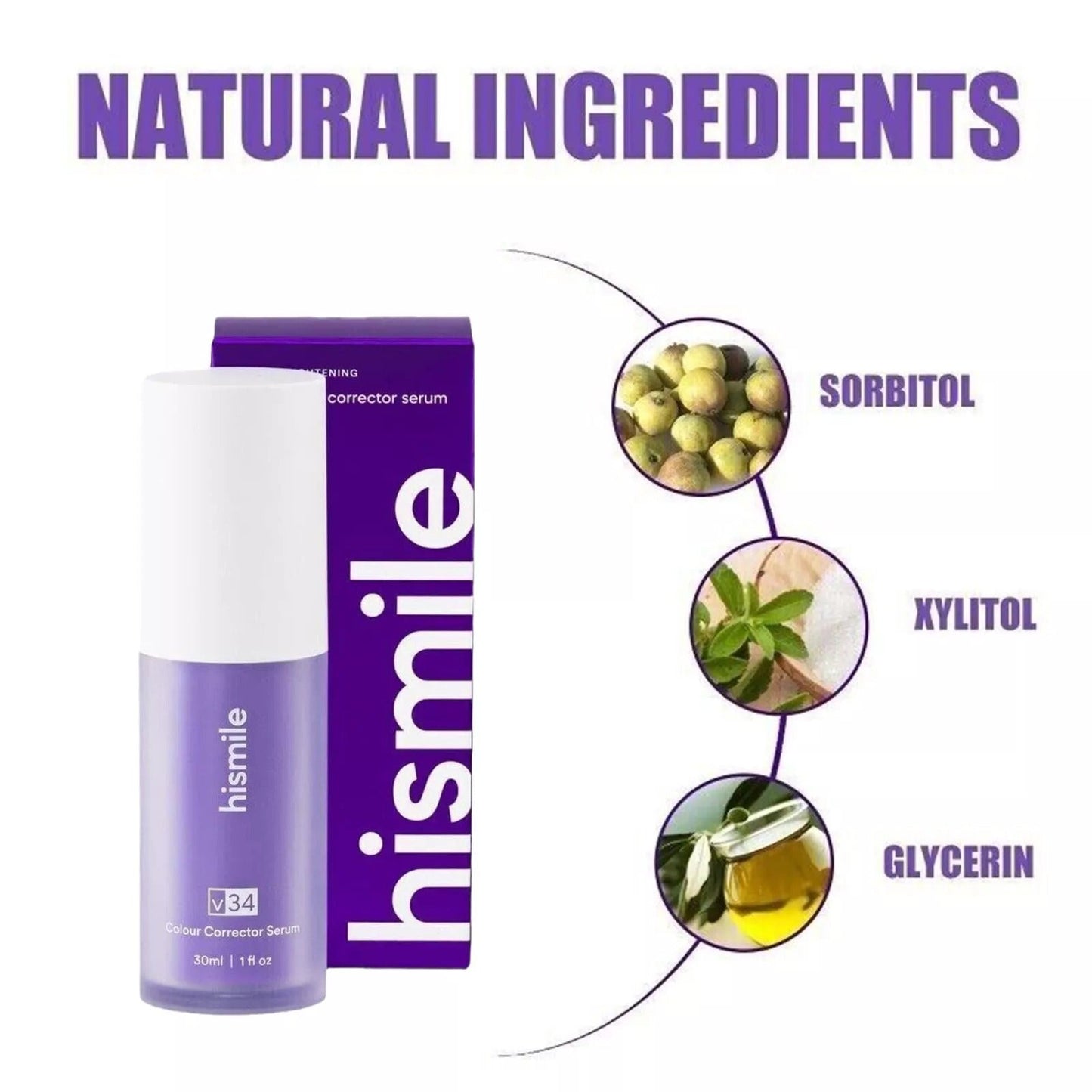 Hismile Whitening Toothpaste Colour Corrector