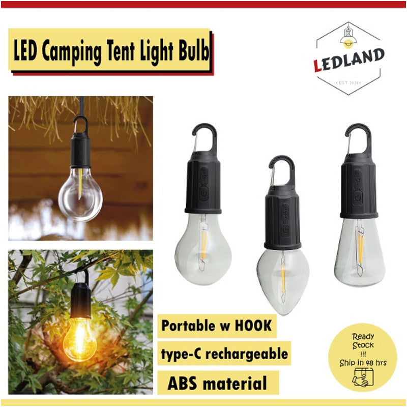 LED Rechargeable Waterproof Camping Lamp