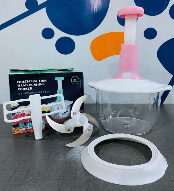 Hand Pushing Chopper Manual Press